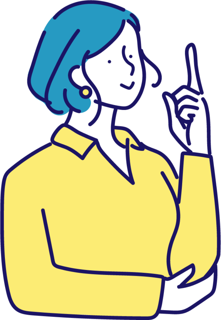 女性のイラスト